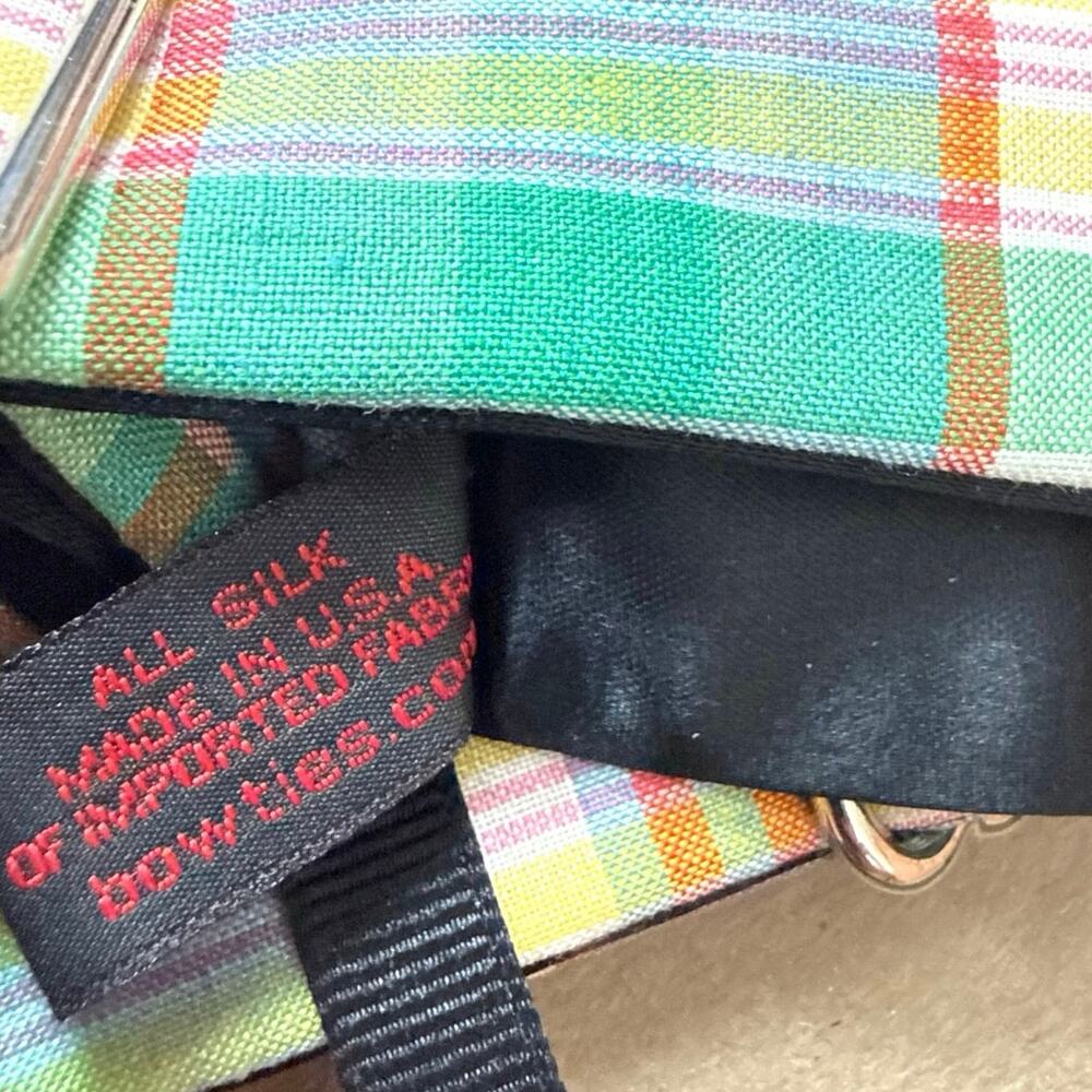 R. Hanauer Plaid Cummerbund - Picture 5 of 6